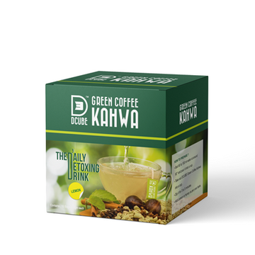 DCUBE REGULAR GREEN COFFEE KAHWA - Lemon Flavours