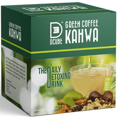 DCUBE REGULAR GREEN COFFEE KAHWA