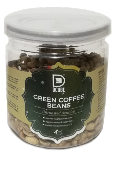 Dcube Green Coffee Beans