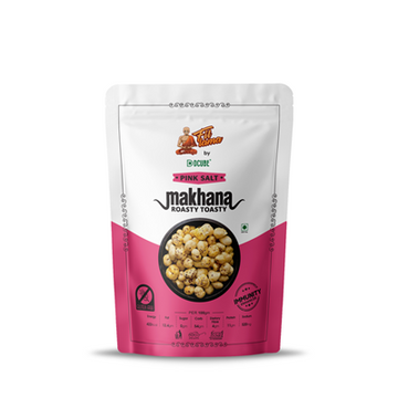 Dcube Roasted Makhana - Pink Salted Flavors