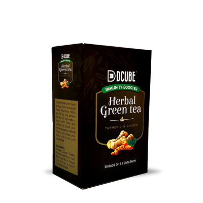 Herbal Green Tea - Turmeric & Ginger